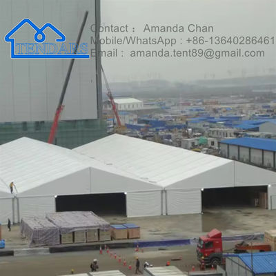 Large Capacity Heavy Duty Aluminum Alloy Warehouse Waterproof Tent For Storage para venda