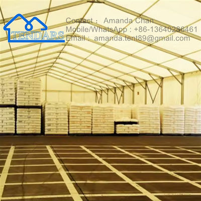 Grande preço de fábrica customizado Armazém temporário Alumínio Armazém Tendas para armazenamento