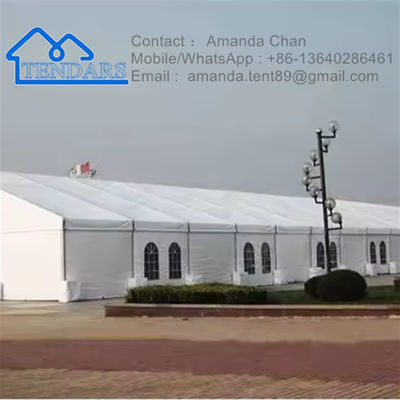 Resistente aos raios UV, Retardante de Chama Alumínio Pvc para Armazém Tenda de Armazenamento Tenda Industrial para Estocagem