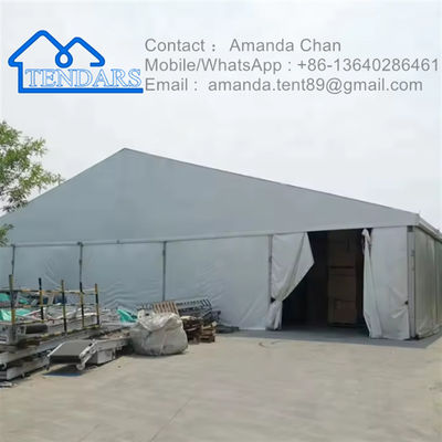 Grande tenda de armazenamento industrial à prova d'água, UV resistente, à prova de fogo