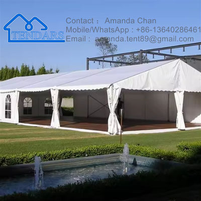 Tenda de armazenamento de alumínio exterior de PVC industrial