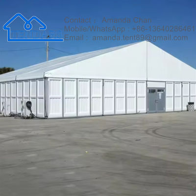 Tendas de luxo impermeáveis e resistentes aos raios UV personalizadas para eventos de armazenamento Tenda ao ar livre
