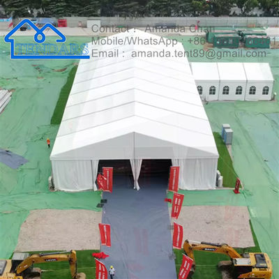 Cor de alumínio de liga de alumínio durável Canopy Armazém Marquee grandes tendas de armazenamento