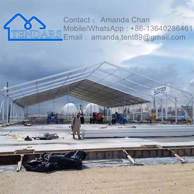 Tenda de armazenamento de alumínio à prova de água, resistente ao fogo, à luz solar