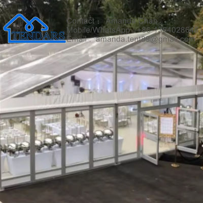 Tenda de PVC transparente para festas de casamento