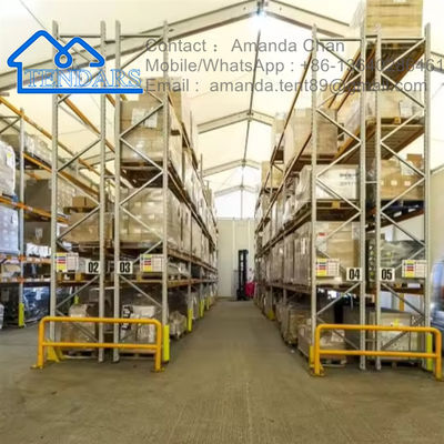 Tamanho personalizado Branco comercial de carga pesada de alumínio Marco Marquee Pvc Canopy Tenda de armazenamento