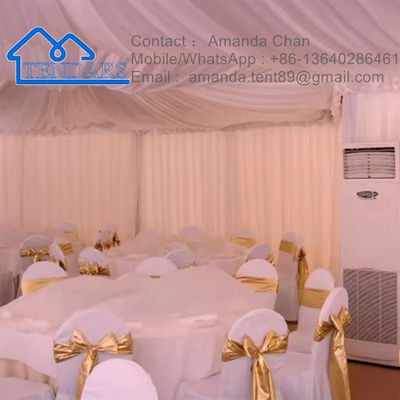 Fábrica de Alumínio Alloy Marquee Tenda de trabalho pesado Telhado limpo Tendas de festa para eventos ao ar livre