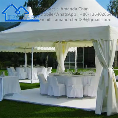 Estrutura feita sob encomenda exterior do dossel dos partidos dos eventos de negócios da barraca do famoso do casamento do pagode exterior da liga de alumínio