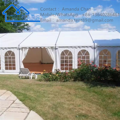 Branco Custom Grande capacidade Alumínio Ligação Casamento Marquise Tenda Festa Evento Canopy Estrutura Design