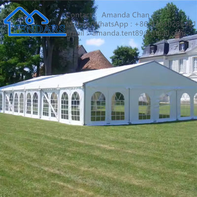 Fácil instale o projeto personalizado branco da estrutura do dossel do partido do evento da barraca do famoso de Salão do casamento