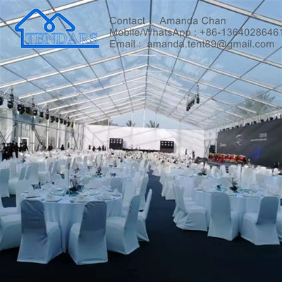 Venda Quente Dimensões Personalizadas Tenda de Alumínio Marquesas Claras E Tenda Para Venda Para Festa de Casamento ao Ar Livre