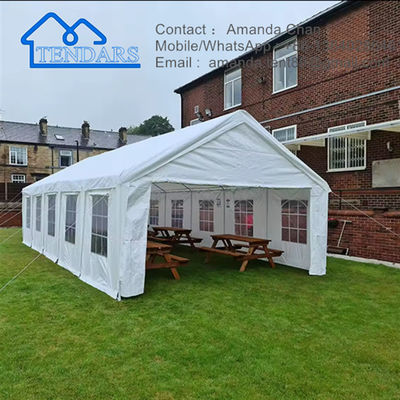Montagem rápida 10x15m Tenda de festas Marquee Quadro de alumínio resistente a UV para festas de aniversário