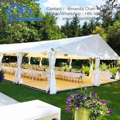 Tenders Profissionais Tenda de Estiramento Tenda Branca de Festa Canopy Gazebo Com Paredes Laterais Com Certificado CE