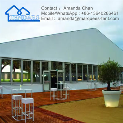 Large Aluminum Frame Temporary Tent Buildings Tentes comerciais para eventos