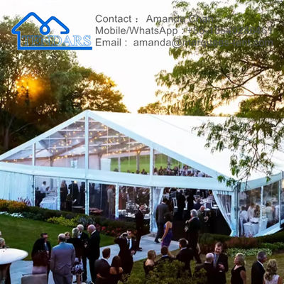 Tenda de festa comercial grande e pesada para evento de casamento casamento ao ar livre