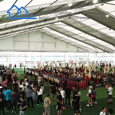 Tenda esportiva de estrutura de alumínio Tenda de telhado em forma de A Para basquete Futebol Tênis etc.