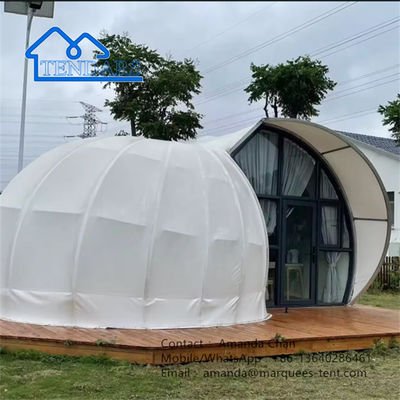 Novas tendas de acampamento de hotel de luxo