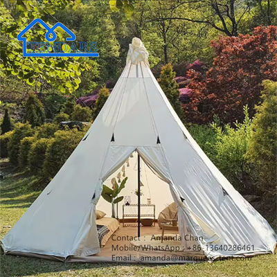 Tenda de Yurt de Teepie à prova d'água Tenda de acampamento familiar para caça de acampamento