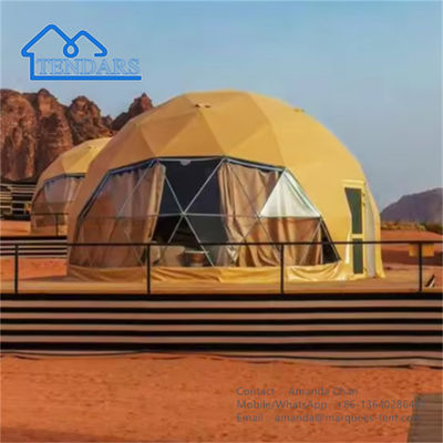 Tenda de acampamento em pvc, cúpula de hotel, tenda de fixação, cúpula de vidro, casa