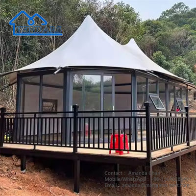 Luxo Área de Água Impermeável Camping Hotel Tenda Customizado Hotel Tendas Para Resort