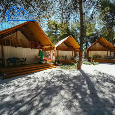 Hotel Canvas Tent Resort Beach Camping Acomodação Safari Tent For Outdoor