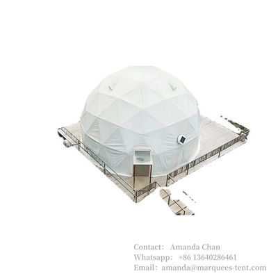 Impermeável, PVC Luxury Pvc Tendas de Domes Exteriores Hotel Inverno Camping de Neve 6m Diâmetro Green House Tent