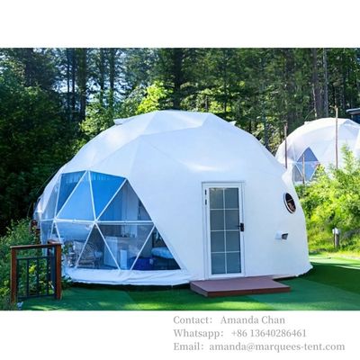 Luxo 5 estrelas Safari 2 pessoas Camping Resort Dome Hotel Glamping Tent Para Exposição, Evento