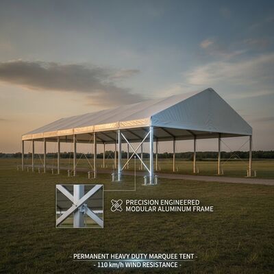 30x40m Telhado de PVC Transparente Série M Clear Span Marquee Party Tenda Clear Roof Marquee Mercado de Natal