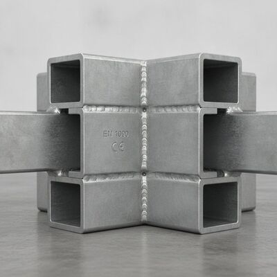 EN 1090 Estrutura de aço estrutural para festas, tenda de letreiro, conector soldado, marcação CE, código de construção europeu, estrutura de dossel
