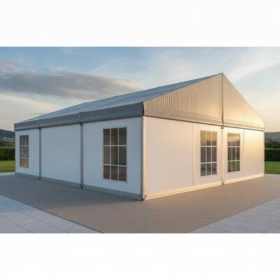 Modular 8x15m parede dura de alumínio Marquee Tenda de festa painel de sanduíche Estrutura de evento comercial europeu isolado