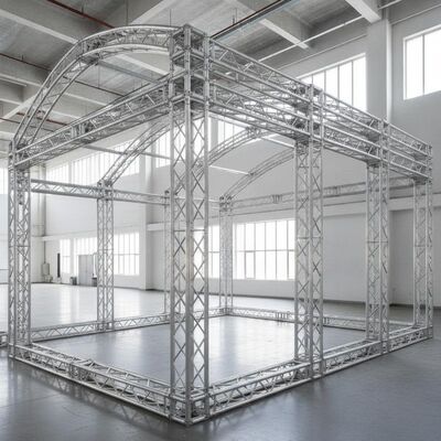 Estrutura de eventos de precisão CNC industrial Quadro de alumínio pesado TUV certificado Sala de exposições da feira alemã Marquee