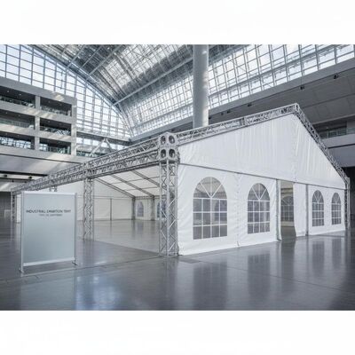 Festa de Exposição Industrial Marquee Tent TUV JIS Certificado Heavy Aluminum Frame Japanese Trade Show Big Sight Event Hall