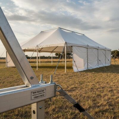 Construção resistente ao vento Eventos ao ar livre australianos 100kmh