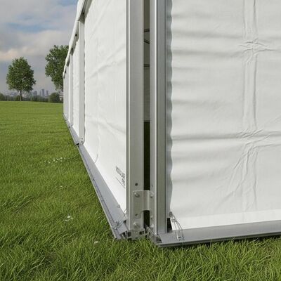 Sistema de barraca de festa modular e expansível Conexão de calhas impermeável de 3m de baía Estrutura de alumínio para frotas de aluguel de eventos