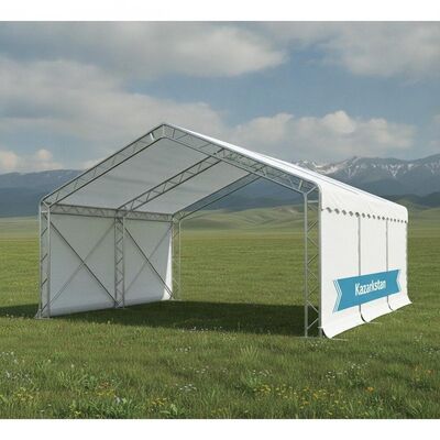 Expansão Rápida Partida Marquise Tenda Armazém dobrável Canopy de Evento Portátil Cazaquistão