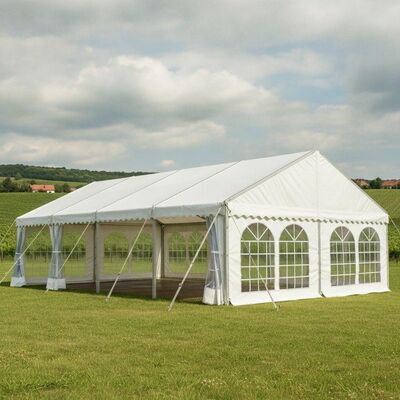 Tenda de Festa de Alumínio Resistente a Tempestades com Estrutura Reforçada para Eventos de Verão Húngaros